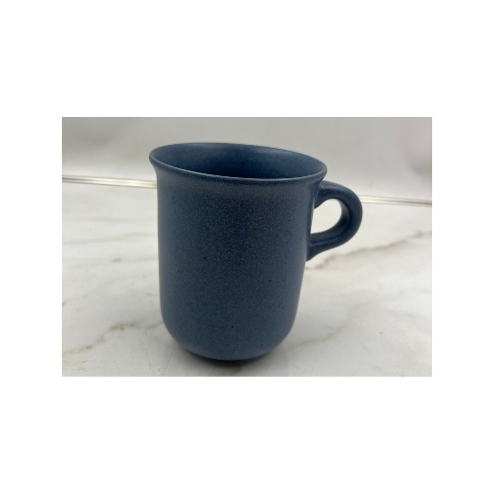 Dansk International Designs Blue Speckled Stoneware Mug Portugal Microwave Safe